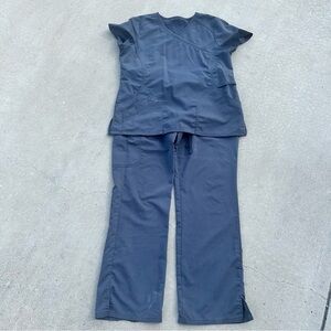 Scrubstar Women's Charcoal Scrub Set   HG